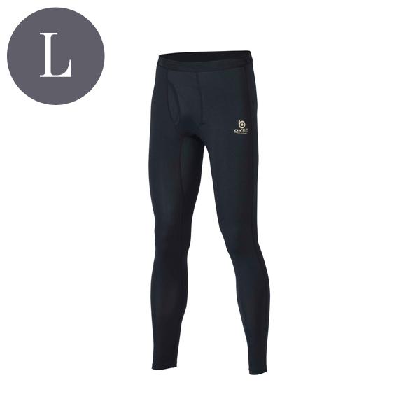 オーバーザファンクション 前開きロングタイツ Lサイズ ブラック おたふく手袋 JW-552