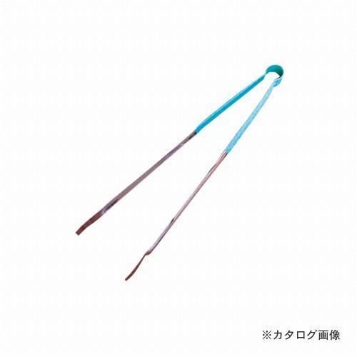 永塚 グリップ付ステン火バサミ 30cm E-2