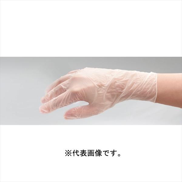 プラスチック手袋 PVCフードプロ パウダーフリー Lサイズ リーブル #2240