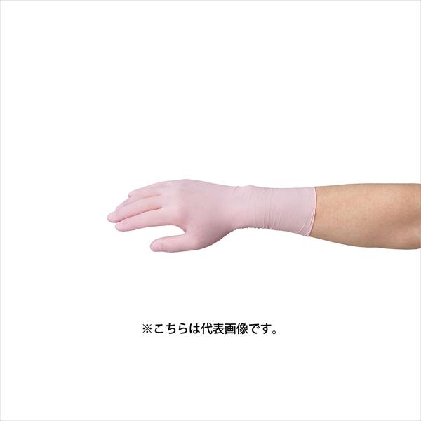 ニトリルP.F. デラックス ロング ピンク パウダーフリー Mサイズ ピンク リーブル #2041