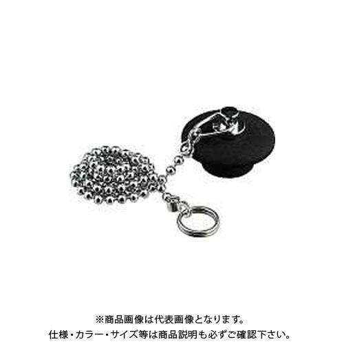 カクダイ W型バス用ゴム栓くさりつき 46×36 NO491-137