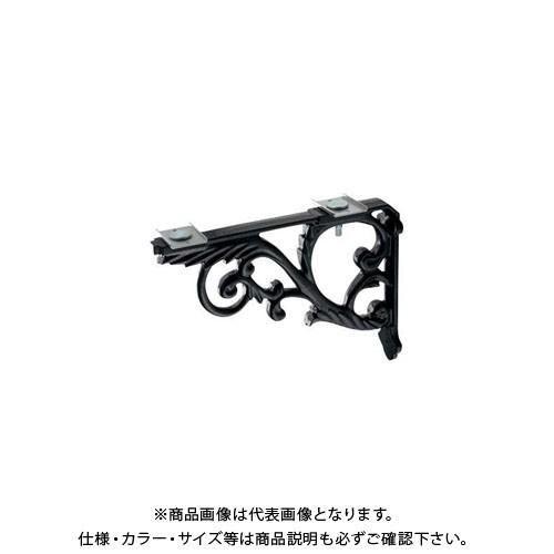 カクダイ ブラケット/鋳鉄、黒色塗装 250-005-D
