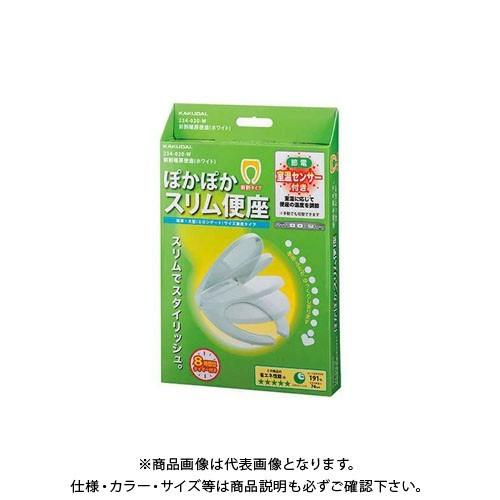 カクダイ KAKUDAI 前丸暖房便座//アイボリー 234-010-PI