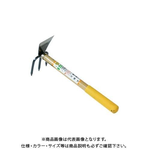 浅香工業 象 片手鍬 イカ型 300mm椎柄 グリップ付 #196574