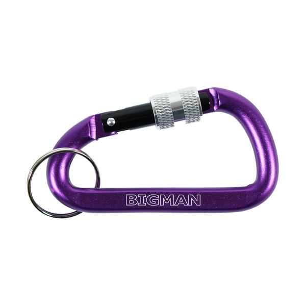 CARABINER カラビナ パープル BIGMAN ビッグマン AFC1L-8PL