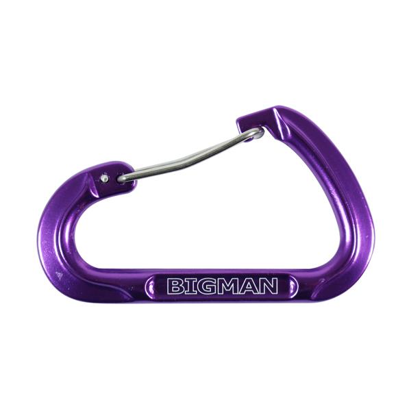 CARABINER カラビナ パープル BIGMAN ビッグマン AFC5-7PL