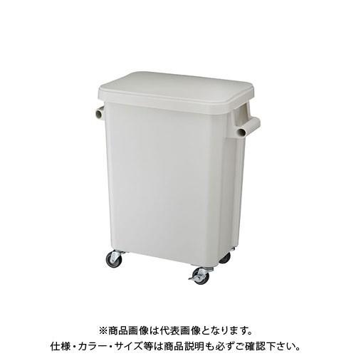 リス GGYK001 厨房用キャスターペール45L GY GGYK001