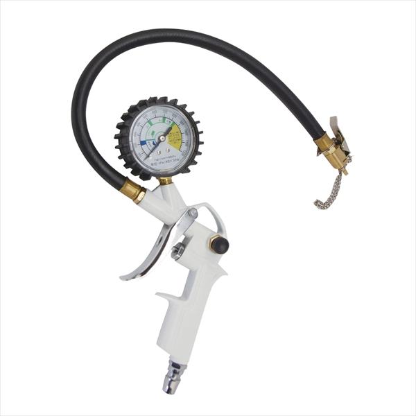 エアプレッシャーゲージ 自転車チャック付 パオック APG-1200PA