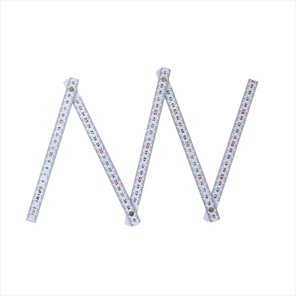 ファイバー折尺 快段目盛 1m 新潟精機 PFR-100CKD