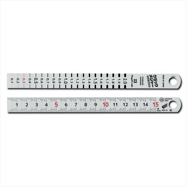 クラックメジャー 目盛付 直尺タイプ 新潟精機 CM-SKD