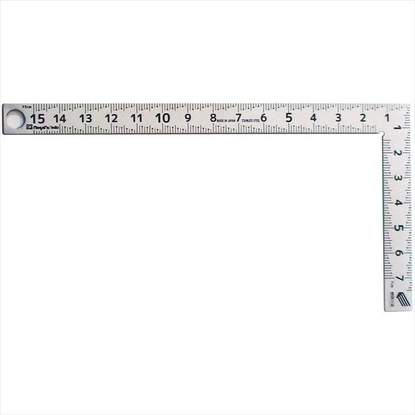 カーペンターミニ 快段目盛 15cm 新潟精機 CM-15KD