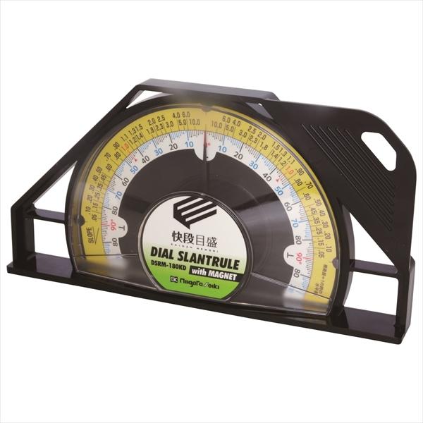 ダイヤルスラントルール 快段目盛 MG付 新潟精機 DSRM-180KD