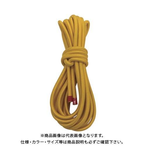 ユタカメイク ゴム カットゴムロープ 6φ×5m イエロー GT-09