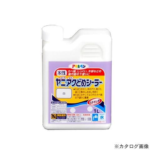 アサヒペン AP ヤニ・アクどめシーラー 1L 白