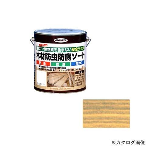 アサヒペン AP 木材防虫防腐ソート 2.5L 透明(クリヤ)