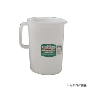 アサヒペン AP PE手付きビーカー 3L 3012-06｜plus1tools