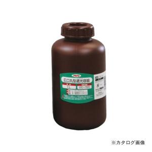 アサヒペン AP 広口丸型遮光容器 1L 1032-24｜plus1tools