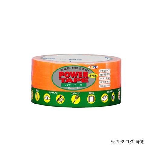 アサヒペン AP パワーテープ T106 48mmX10m蛍光オレンジ