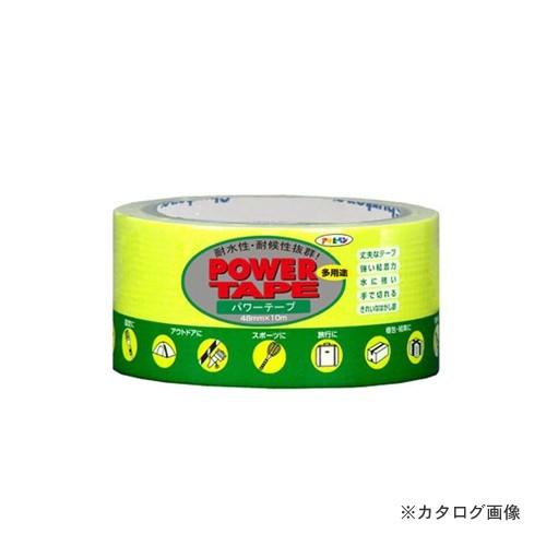 アサヒペン AP パワーテープ T107 48mmX10m蛍光イエロー