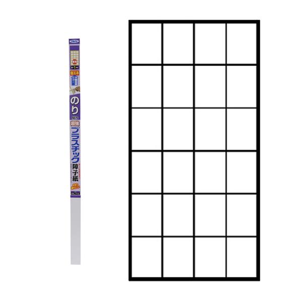 アサヒペン AP のり貼り超強プラスチック障子紙 幅94cm×長さ1.8m 無地 6891