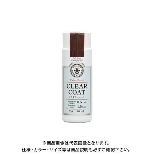 和信ペイント Wood Atelier クリアコート CC-12 ダークブラウン 90ml #800...