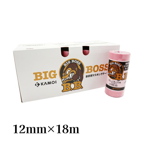 カモ井 KAMOI 車両塗装用マスキングテープ BIG BOSS 12mm×18m 100巻入 #1...
