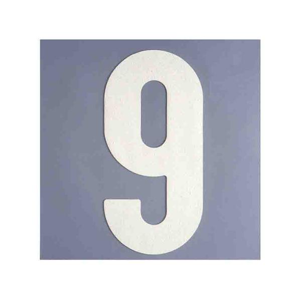 アトムハウスペイント フロアサイン小 ナンバー9 00001-03709