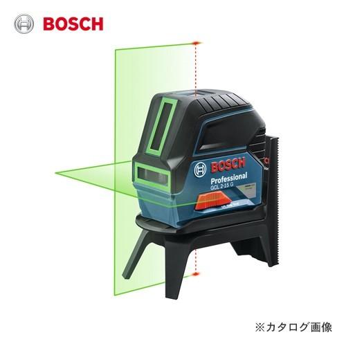 ボッシュ BOSCH GCL2-15G レーザー墨出し器 (水平、垂直、鉛直、地墨)