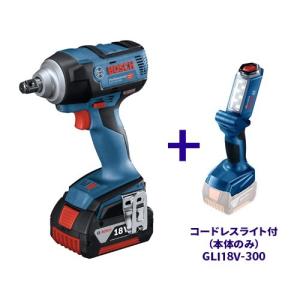 ボッシュ BOSCH 18Vコードレスインパクトレンチ (コードレスライト付き) GDS18V-300J｜plus1tools