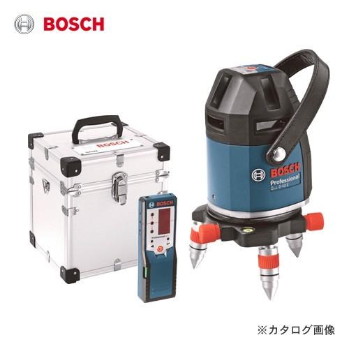 ボッシュ BOSCH レーザー墨出し器(アルミ製キャリングケース・受光器付) GLL 8-40ELR
