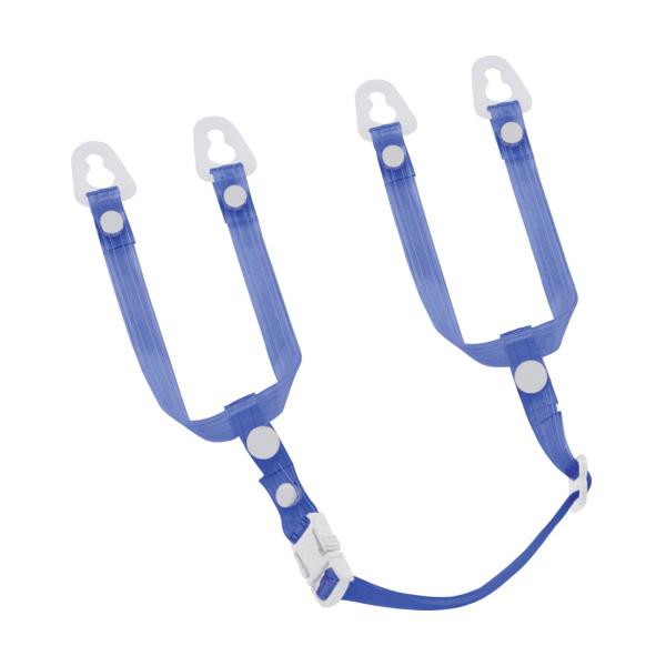 セフメット用 あご耳紐セット ビニール クリアブルー タジマツール Tajima HASVCA