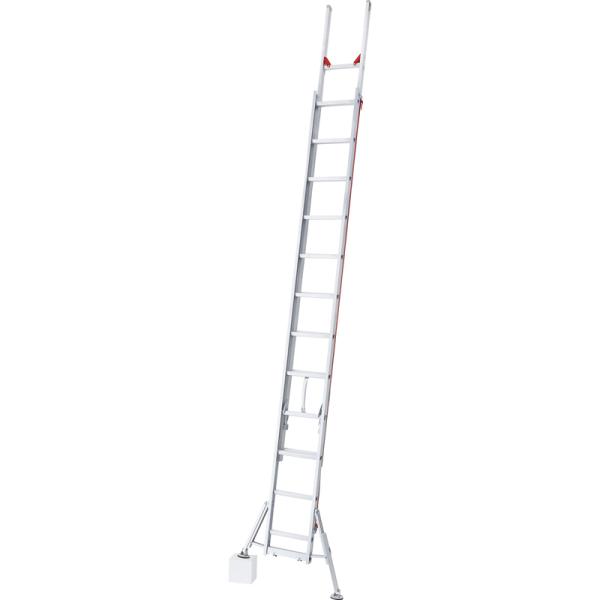 送料別途 直送品 ハセガワ 長谷川工業 ハチ型ラクノリ 2連はしご 7.19〜7.40m LH2-7...