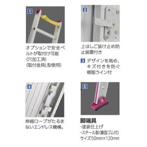 超安い売れ筋no 1 運賃見積り 直送品 ハセガワ 長谷川工業 2連はしご Hd2 2 0 71 在庫即納