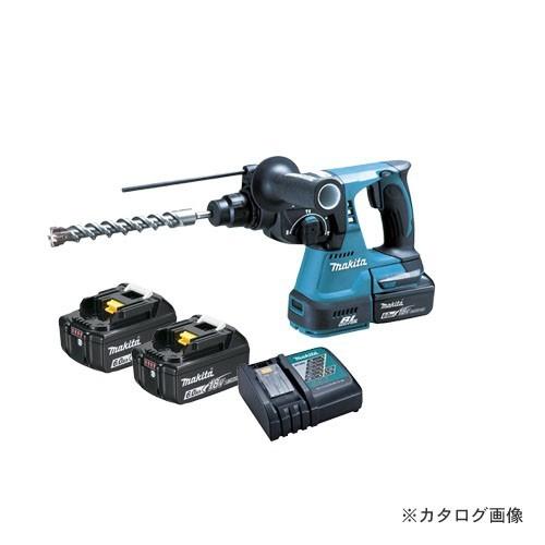 マキタ Makita 18V 6.0Ah 24mm充電式ハンマドリル (バッテリ×2・充電器・ケース...