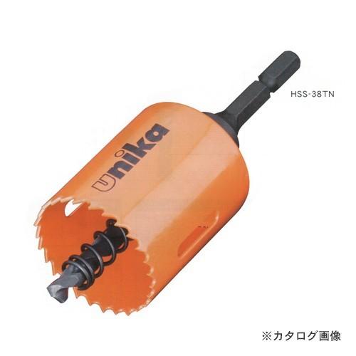 (おすすめ)ユニカ H.S.Sハイスホールソー ツバ無し 43mm HSS-43TN