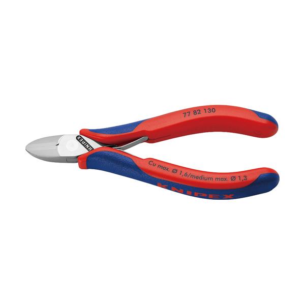 クニペックス KNIPEX 77 82 130 精密用ニッパー 130mm ばね付 7782-130