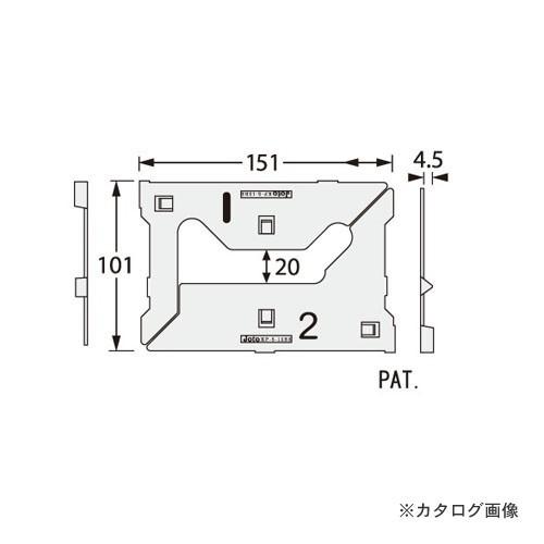 (送料別途)(直送品)城東テクノ Joto キソパッキンシリーズ 調整板(KP-A15用) 1mm ...
