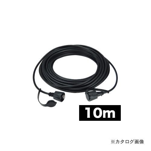 デンサン DENSAN 屋外用LANコネクタ付ケーブル 10m LCAT5E-10WP