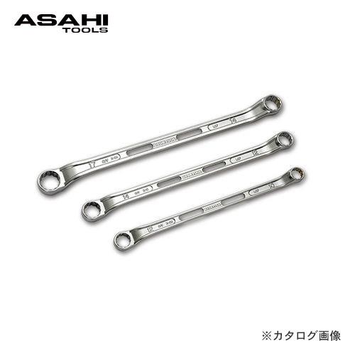 旭金属工業 アサヒ ASAHI LOF45°×7°めがねレンチ LOF0810