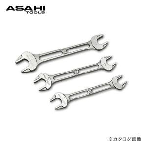 旭金属工業 アサヒ ASAHI LSX両口スパナ LSX1317｜plus1tools