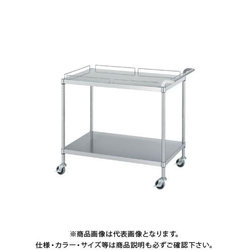 (送料別途)(直送品)シンコー ステンレスワゴン 900×450×800 M11-9045-U75