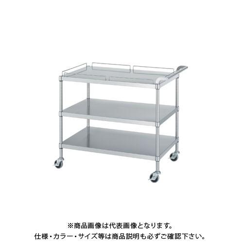 (送料別途)(直送品)シンコー ステンレスワゴン 750×450×800 M12-7545-U75