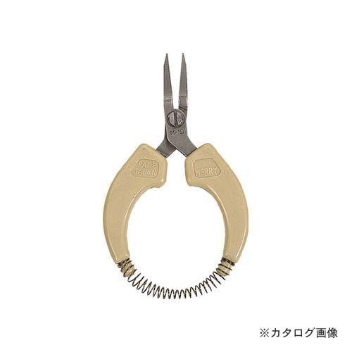 メリー MERRY パームフラットノーズプライヤ M19-105