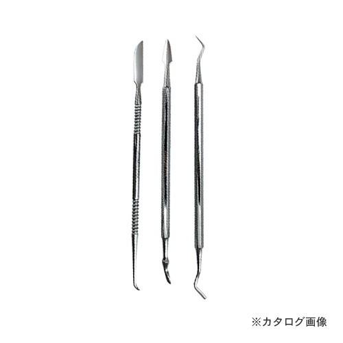 イチネンMTM(ミツトモ) 3本組精密両頭プロ用セット 04665