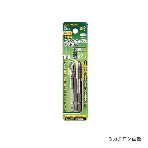 イチネンMTM(ミツトモ) 六角軸ポイントタップ M10×1.5mm 22265