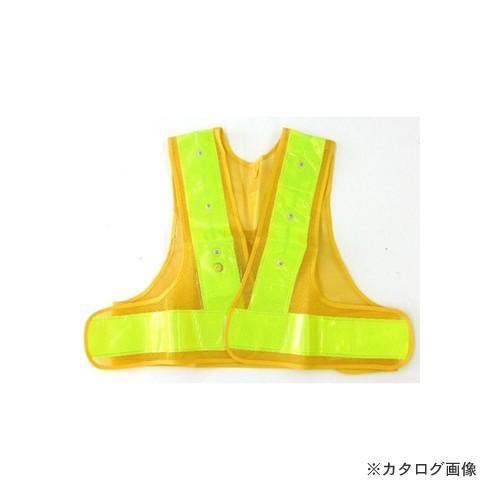 イチネンMTM(ミツトモ) LEDショート反射ベスト 黄×黄 87429