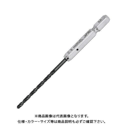マーベル MERVEL 6角軸鉄工用ドリル(2.8mm) 6MTD-28