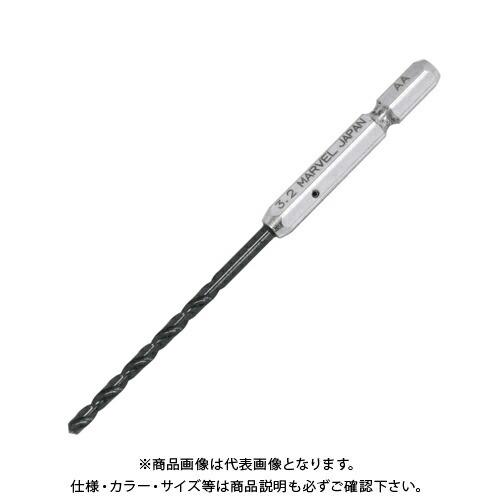 マーベル MERVEL 6角軸鉄工用ドリル(3.2mm) 6MTD-32