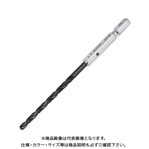 マーベル MERVEL 6角軸鉄工用ドリル(4.0mm) 6MTD-40