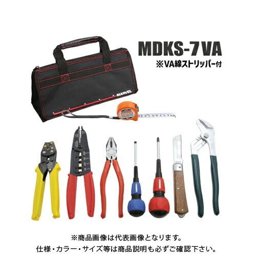 マーベル MERVEL 電気工事士 技能試験工具セット (リングスリーブ 圧着小・中付) MDKS-...